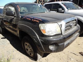 2007 Toyota Tacoma SR5 Black Extended Cab 2.7L MT 2WD #Z23480